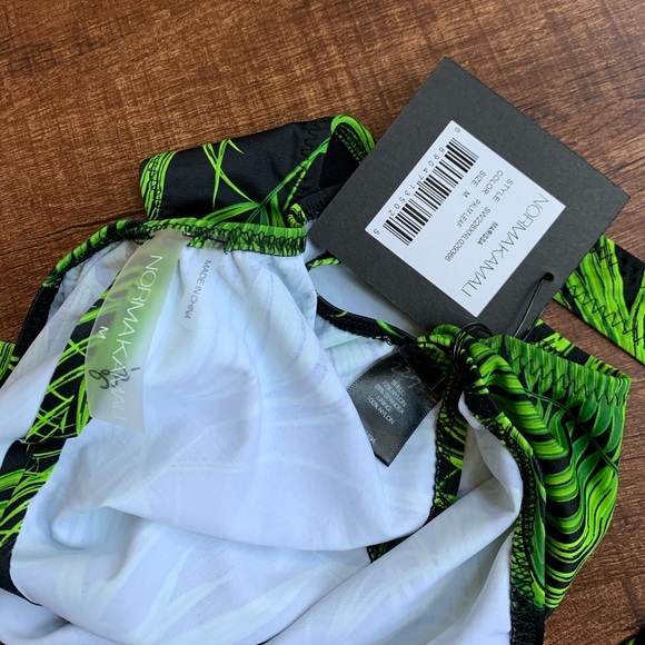 🇺🇸🇺🇸Norma Kamali MARISSA palm leaf size M swimwear - Picture 8 of 13